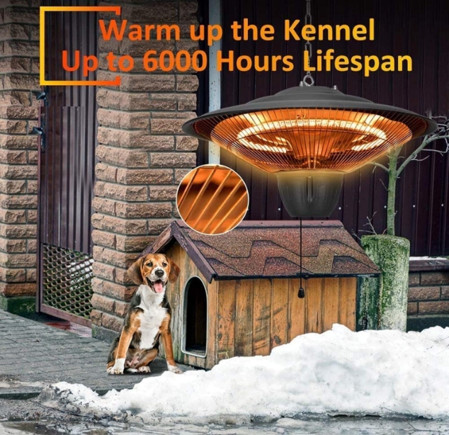 Compact room heater